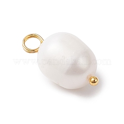 Natural Cultured Freshwater Pearl Pendants&nbsp;PALLOY-JF04381-01