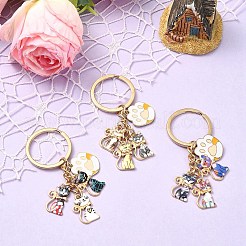 Alloy Enamel Keychain&nbsp;X1-KEYC-YW00135-01