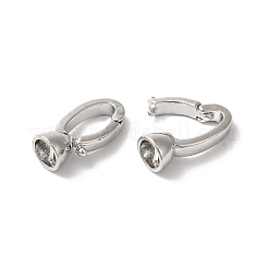 Brass Fold Over Clasps&nbsp;KK-H483-10P