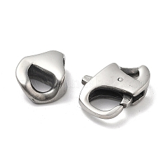 304 Stainless Steel Lobster Claw Clasps&nbsp;STAS-V008-27P