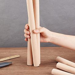 Beech Wood Sticks&nbsp;DIY-WH0325-96H
