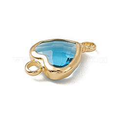 Transparent K9 Glass Connector Charms&nbsp;GLAA-A005-31LG-03