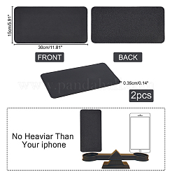 2Pcs Rectangle PU Bottom&nbsp;FIND-PH0004-35C