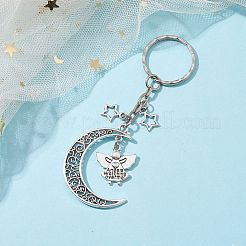Tibetan Style Alloy Pendants Keychains&nbsp;KEYC-JKC00731