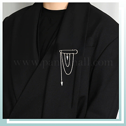 2Pcs Cone Zinc Alloy Safety Pin&nbsp;JEWB-SP0001-03