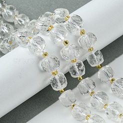 Natural Quartz Crystal Beads Strands&nbsp;G-Q010-A27-01