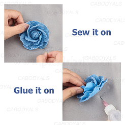 10Pcs 5 Styles Polyester Ornament Accessories&nbsp;DIY-CY0003-20B