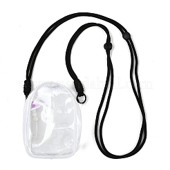 Arch Shaped Transparent PVC Doll Storage Crossbody Bags&nbsp;PL-XCP1CD6-01