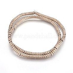 Electroplated Non-magnetic Synthetic Hematite Beads Strands&nbsp;G-P423-01
