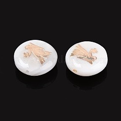 Natural Freshwater Shell Beads&nbsp;SHEL-N037-02J-G