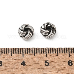 Brass Beads&nbsp;KK-CBADC51-03AS