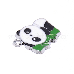 Alloy Enamel Pendants&nbsp;PALLOY-WH0091-06P