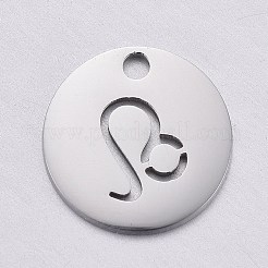 Non-Tarnish 304 Stainless Steel Charms&nbsp;STAS-F246-01A
