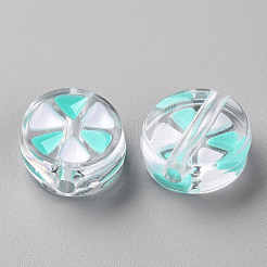 Transparent Enamel Acrylic Beads&nbsp;LS-TACR-S155-005B