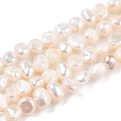 Natural Cultured Freshwater Pearl Beads Strands&nbsp;PEAR-N014-03C