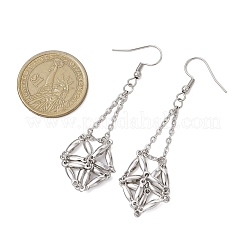 Anti-Tarnish 304 Stainless Steel Earring Hooks with Tray&nbsp;EJEW-JE06135-02