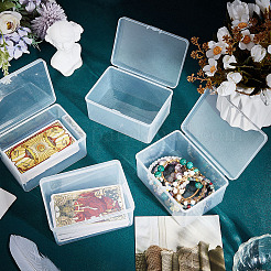 Plastic Bead Containers with Hinged Lid&nbsp;CON-WH0089-74