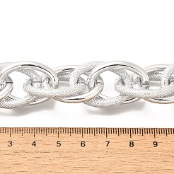 Punk Hiphop Styles Alloy Rope Chain Necklaces for Men&nbsp;NJEW-K391-01P