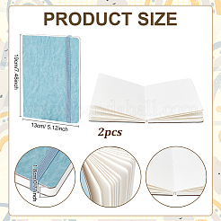 Rectangle Watercolor Sketchbook&nbsp;AJEW-WH0455-310B-B
