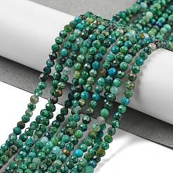Natural Chrysocolla Beads Strands&nbsp;G-P514-A03-02-01