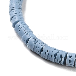 Synthetic Lava Rock Dyed Beads Strands&nbsp;G-H311-10-07