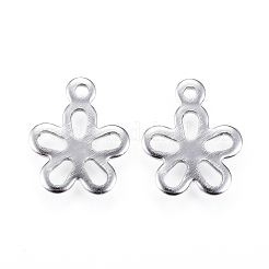 Tarnish Resistant 304 Stainless Steel Charms&nbsp;STAS-P107-05P