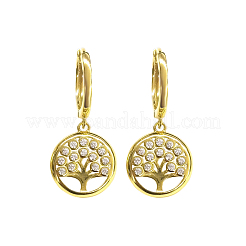 925 Sterling Silver Tree of Life Ear Cuffs with CZ Stones&nbsp;ND7706-1