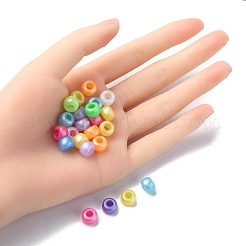 Plastic Pearlized Beads&nbsp;KY-YW0001-37