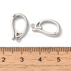 Brass Micro Pave Clear Cubic Zirconia Enhancer Shortener Pendant Bails&nbsp;KK-H483-03P