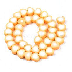 Handmade Polymer Clay Bead Strands&nbsp;CLAY-S096-044F