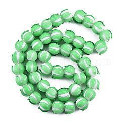 Handmade Lampwork Beads Strands&nbsp;LAMP-N021-44A