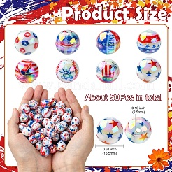 Acrylic Beads&nbsp;OACR-CJC0008-06
