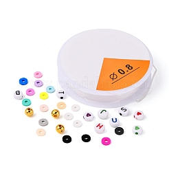 DIY Heishi Surfer Bracelet Making Kits&nbsp;DIY-FS0002-78