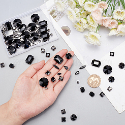 100Pcs 10 Style Sew on Rhinestone&nbsp;RGLA-PH0001-15