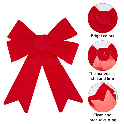 Frocky PVC Bowknot Ornaments&nbsp;FEPA-WH0007-07