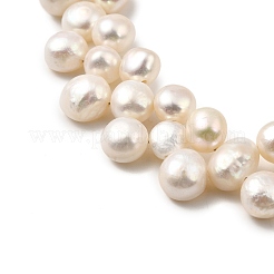 Natural Cultured Freshwater Pearl Beads Strands&nbsp;PEAR-I007-03F-01