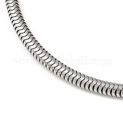 Tarnish Resistant 304 Stainless Steel European Round Snake Chains Bracelets&nbsp;X-STAS-J015-05