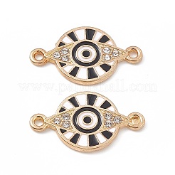 Alloy Crystal Rhinestone Connector Charms&nbsp;FIND-C019-52KCG
