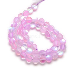 Synthetic Moonstone Beads Strands&nbsp;X-G-F142-6mm-09