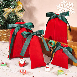 20Pcs 4 Styles Velvet Packing Pouches&nbsp;TP-BC0001-02