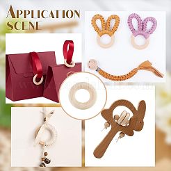 Donut Wooden Linking Rings&nbsp;WOOD-NB0002-11