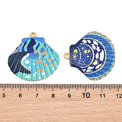 Printed 304 Stainless Steel Pendants&nbsp;SA-CBACE5A-01C-G