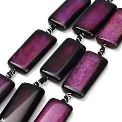 Natural Dragon Veins Agate Beads Strands&nbsp;GG-CBA2A74-01A