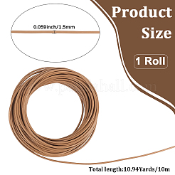 10M Round Cowhide Leather Cord&nbsp;WL-CL0001-32D-04