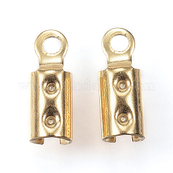 Ion Plating(IP) 304 Stainless Steel Folding Crimp Ends&nbsp;STAS-P107-07G