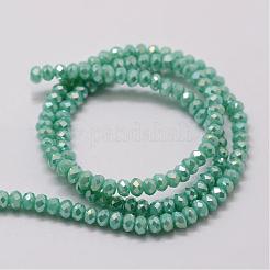 Electroplate Glass Bead Strands&nbsp;GLAA-K016-2x3mm-07FR