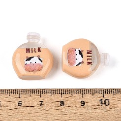 Printed Opaque Resin Milk Figurine Display Decorations&nbsp;RESI-N051-13A