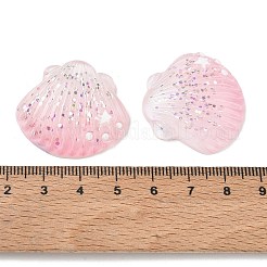 Opaque Resin & Paillette Cabochons&nbsp;RE-CBA6E1B-01B