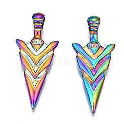 Rainbow Color Alloy Pendants&nbsp;PALLOY-N156-195-NR