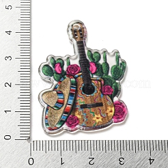Opaque Acrylic Sided Pendants&nbsp;MACR-D027-04E